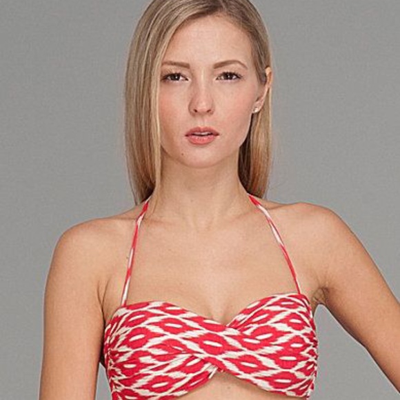 2xHP💝Robin Piccone twst bandeau fruit punch xs - Picture 1 of 7